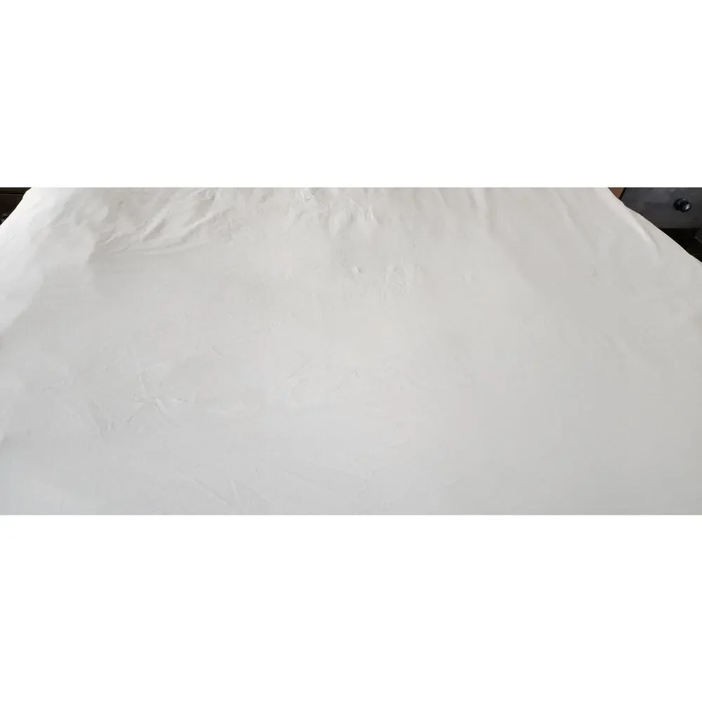 Parachute Reversible White Cream Cotton Full Queen Duvet Cover